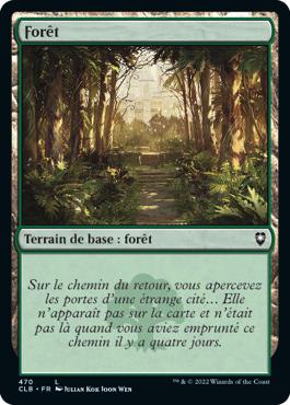 Forêt - Commander Légendes : la bataille de la Porte de Baldur