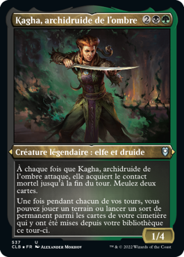 Kagha, archidruide de l'ombre - Commander Légendes : la bataille de la Porte de Baldur