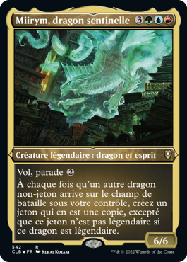 Miirym, dragon sentinelle - Commander Légendes : la bataille de la Porte de Baldur