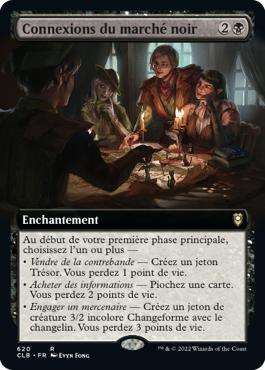 Connexions du marché noir - Commander Légendes : la bataille de la Porte de Baldur