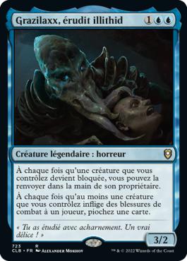 Grazilaxx, érudit illithid - Commander Légendes : la bataille de la Porte de Baldur