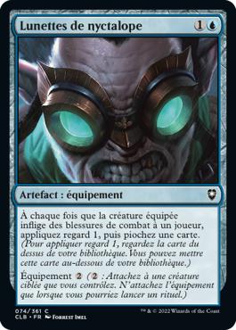 Lunettes de nyctalope - Commander Légendes : la bataille de la Porte de Baldur