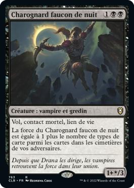 Charognard faucon de nuit - Commander Légendes : la bataille de la Porte de Baldur