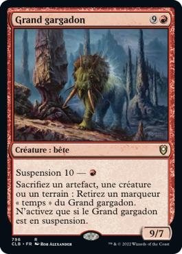 Grand gargadon - Commander Légendes : la bataille de la Porte de Baldur