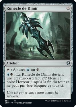 Runeclé de Dimir - Commander Légendes : la bataille de la Porte de Baldur