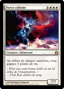 Force céleste - Magic: The Gathering-Commander