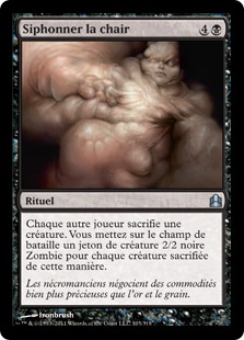 Siphonner la chair - Magic: The Gathering-Commander