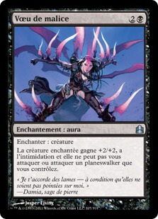 Vœu de malice - Magic: The Gathering-Commander