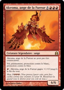 Akroma, ange de la Fureur - Magic: The Gathering-Commander