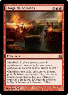 Orage de comètes - Magic: The Gathering-Commander