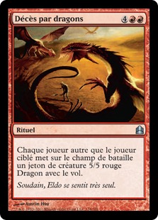 Décès par dragons - Magic: The Gathering-Commander