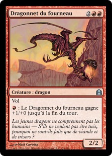 Dragonnet du fourneau - Magic: The Gathering-Commander