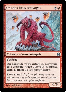 Oni des lieux sauvages - Magic: The Gathering-Commander