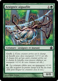 Araignée aiguafile - Magic: The Gathering-Commander