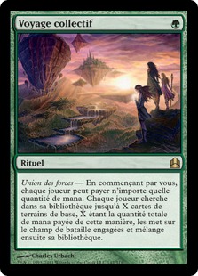 Voyage collectif - Magic: The Gathering-Commander