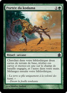 Portée du kodama - Magic: The Gathering-Commander