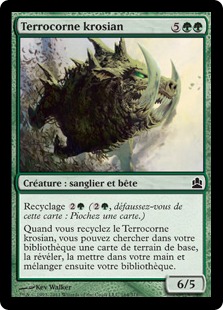 Terrocorne krosian - Magic: The Gathering-Commander