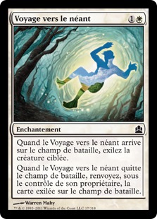 Voyage vers le néant - Magic: The Gathering-Commander