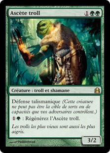 Ascète troll - Magic: The Gathering-Commander