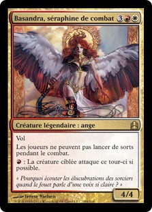 Basandra, séraphine de combat - Magic: The Gathering-Commander