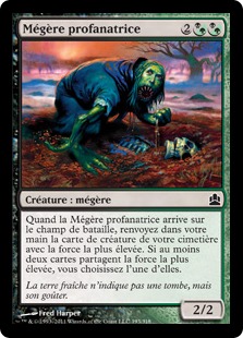 Mégère profanatrice - Magic: The Gathering-Commander