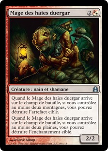 Mage des haies duergar - Magic: The Gathering-Commander