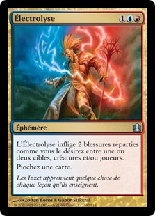 Électrolyse - Magic: The Gathering-Commander