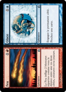 Feu // Glace - Magic: The Gathering-Commander