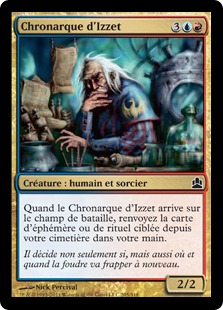 Chronarque d'Izzet - Magic: The Gathering-Commander