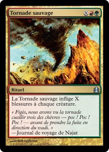 Tornade sauvage - Magic: The Gathering-Commander