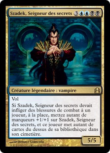 Szadek, Seigneur des secrets - Magic: The Gathering-Commander