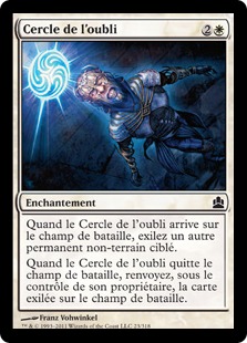 Cercle de l'oubli - Magic: The Gathering-Commander
