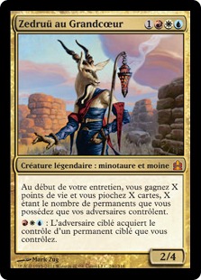 Zedruü au Grandcœur - Magic: The Gathering-Commander