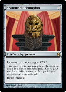 Heaume du champion - Magic: The Gathering-Commander