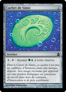 Cachet de Simic - Magic: The Gathering-Commander