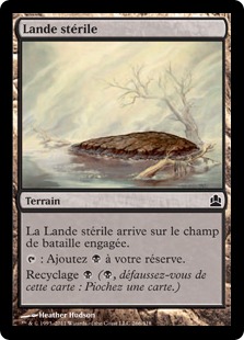 Lande stérile - Magic: The Gathering-Commander