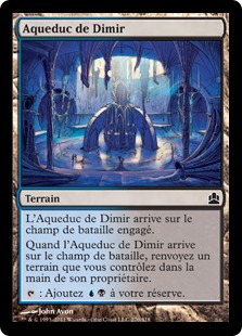 Aqueduc de Dimir - Magic: The Gathering-Commander