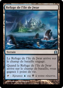 Refuge de l'île de Jwar - Magic: The Gathering-Commander