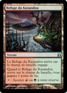 Refuge du Kazandou - Magic: The Gathering-Commander