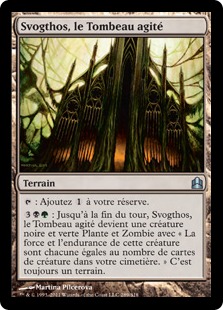 Svogthos, le Tombeau agité - Magic: The Gathering-Commander