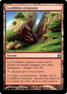 Cordillère éclatante - Magic: The Gathering-Commander