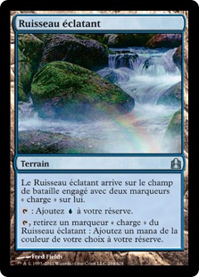 Ruisseau éclatant - Magic: The Gathering-Commander