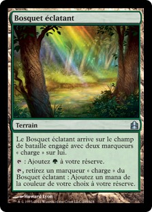 Bosquet éclatant - Magic: The Gathering-Commander