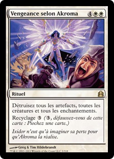 Vengeance selon Akroma - Magic: The Gathering-Commander