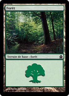 Forêt - Magic: The Gathering-Commander