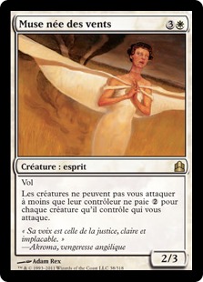 Muse née des vents - Magic: The Gathering-Commander