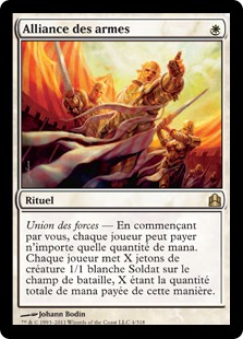 Alliance des armes - Magic: The Gathering-Commander