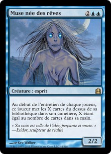 Muse née des rêves - Magic: The Gathering-Commander