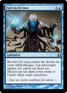 Fait ou fiction - Magic: The Gathering-Commander