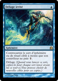 Déluge irrité - Magic: The Gathering-Commander